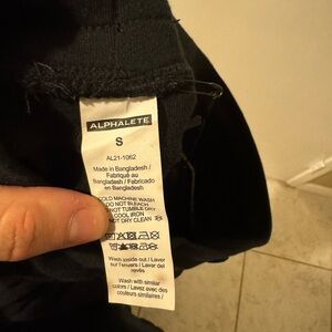 Alphalete Black Sweat Shorts